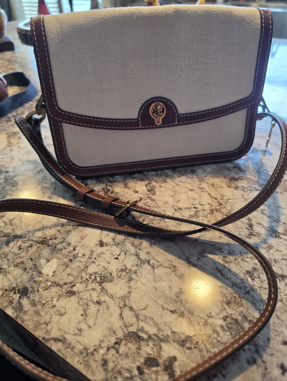Fossil 10x7 Ainsley Flap Crossbody